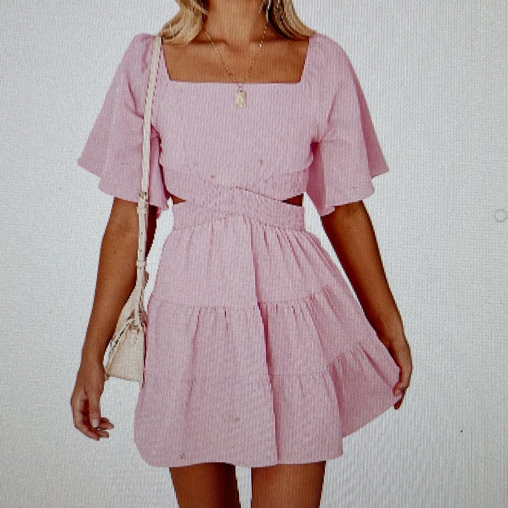 Shy Velvet  NWT Cut Out Smocked Mini Dress Size XL
